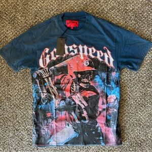 Godspeed Graphic Mens T-Shirt-Small